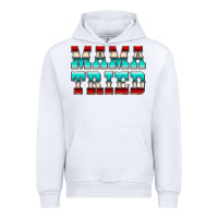 White Mama Tried Serape Urban Hoodie - CowCowDesign