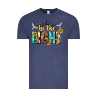 Vintage Denim be the light Vintage Tee - NancyCooperArtShop