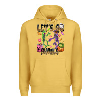 Antique Gold Let's go ghouls Premium Hoodie - NancyCooperArtShop