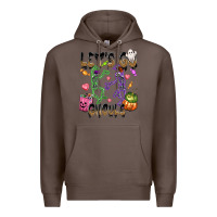 Coffee Let's go ghouls Premium Hoodie - NancyCooperArtShop
