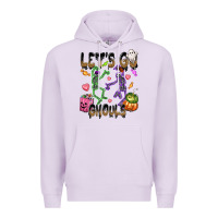 Lilac Let's go ghouls Premium Hoodie - NancyCooperArtShop