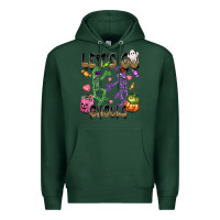 Sports Green Let's go ghouls Premium Hoodie - NancyCooperArtShop