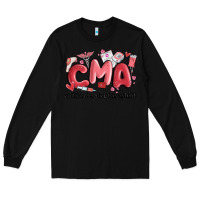 Black valentines day cma Long Sleeve Tee - MaliasSmallBusiness