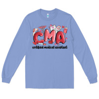 Colony Blue valentines day cma Long Sleeve Tee - MaliasSmallBusiness