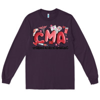 Plum valentines day cma Long Sleeve Tee - MaliasSmallBusiness