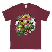 Burgundy maine Classic Tee - RanaPortraitStore