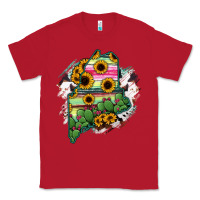 Red maine Classic Tee - RanaPortraitStore