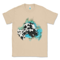 Mushroom cowhide turquoise patch Classic Tee - AdoDesignShop