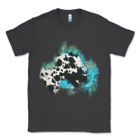 Smoke cowhide turquoise patch Classic Tee - AdoDesignShop