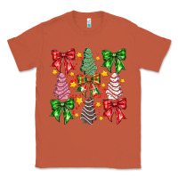 Copper Christmas Cake Bow Classic Tee - CowhideDigitalArt