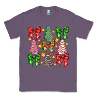 Lavender Christmas Cake Bow Classic Tee - CowhideDigitalArt