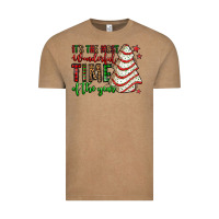 Vintage Coffee it's the most wonderful time of the year christmas tree cake Vintage Tee - Jasminsmagicworld