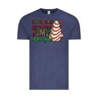 Vintage Denim it's the most wonderful time of the year christmas tree cake Vintage Tee - Jasminsmagicworld