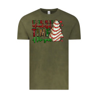 Vintage Olive it's the most wonderful time of the year christmas tree cake Vintage Tee - Jasminsmagicworld