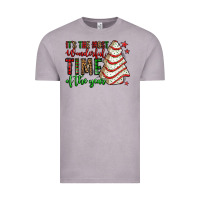 Vintage Zinc it's the most wonderful time of the year christmas tree cake Vintage Tee - Jasminsmagicworld