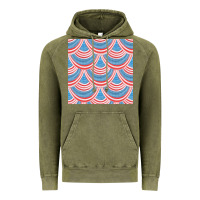 Vintage Olive american flag seamless pattern Vintage Hoodie - BundleAndBundleShop