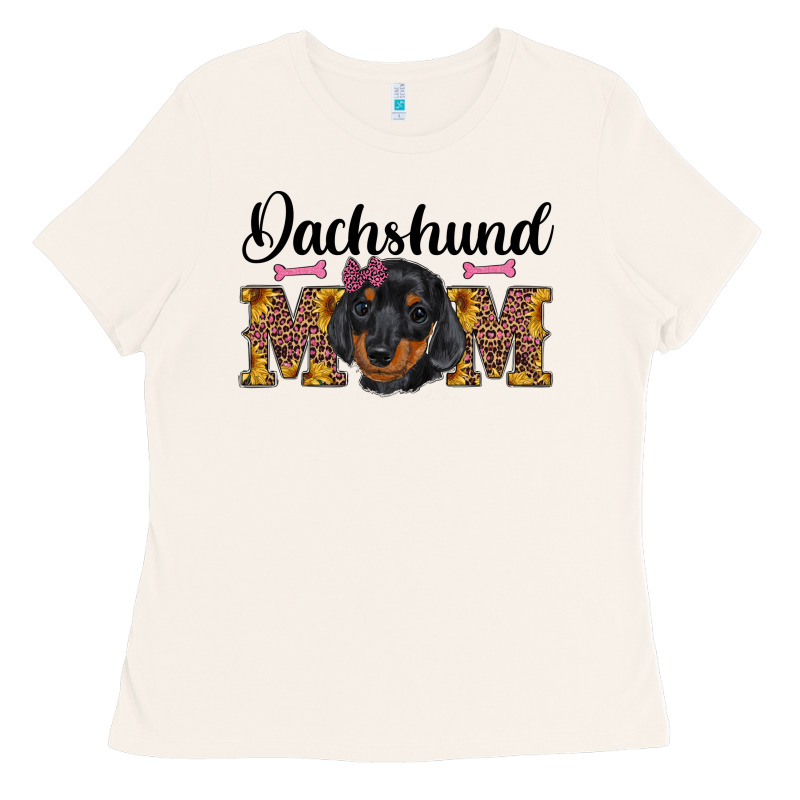 Western Dachshund Mom Ladies Tee by RanaPortraitStore | Teevron