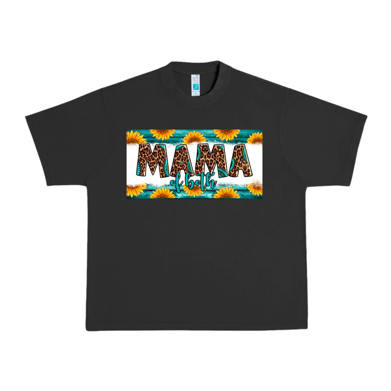Mama Of Both License Plate Urban Heavy Tee by Jasminsmagicworld | Teevron