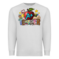Dove Grey a teacher Premium Sweatshirt - NancyCooperArtShop