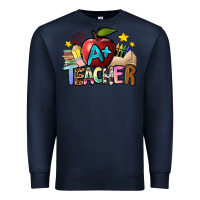 Navy a teacher Premium Sweatshirt - NancyCooperArtShop