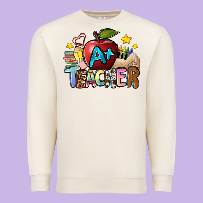 A Teacher Premium Sweatshirt Designed By Nancycooperartshop