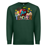 Sports Green a teacher Premium Sweatshirt - NancyCooperArtShop