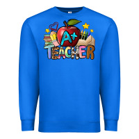 True Royal a teacher Premium Sweatshirt - NancyCooperArtShop