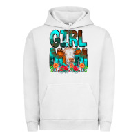 Pigment Lunar Rock Girl Mom Cow Flowers Urban Hoodie - CowCowDesign