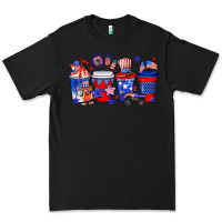 Black 4th of July coffee drinks Premium Tee - Neo Western