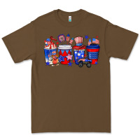 Cacao 4th of July coffee drinks Premium Tee - Neo Western