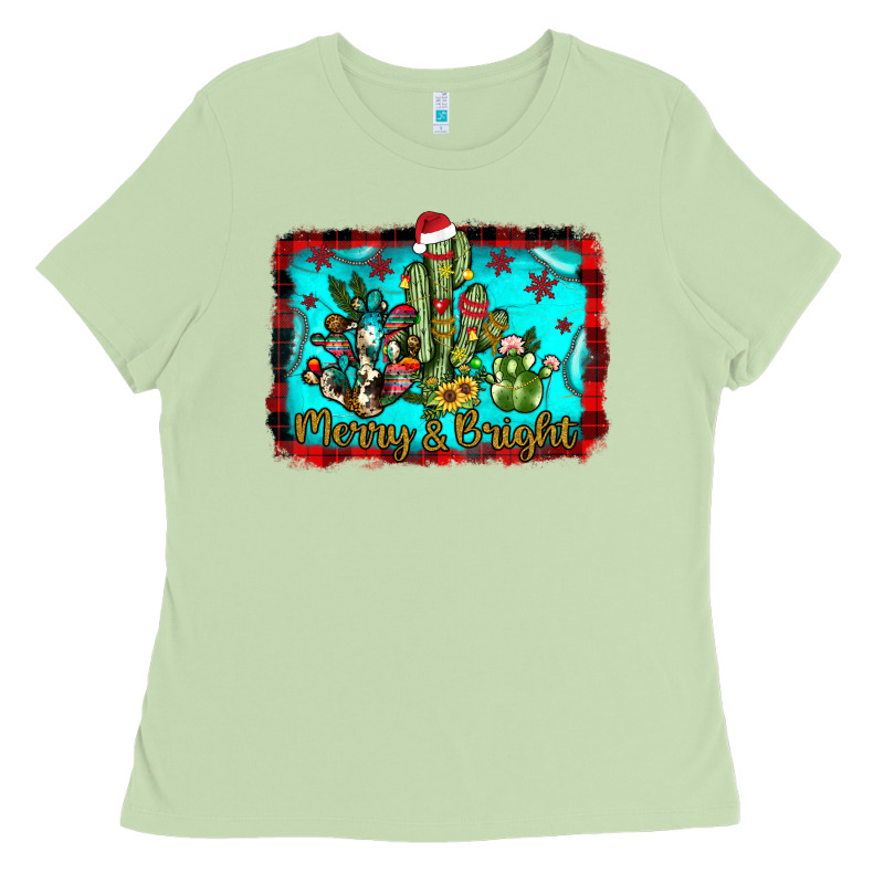 Merry & Bright Ladies Tee by JahusDesignShop | Teevron