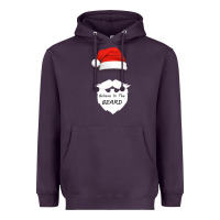 Plum Believe In The Beard Heavyweight Hoodie - Bettercallsaul