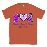 Copper Peace Love Cure All Cancers Classic Tee - Jasminsmagicworld