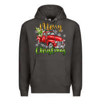 Smoke Merry Christmas truck Premium Hoodie - texasbilliewilder