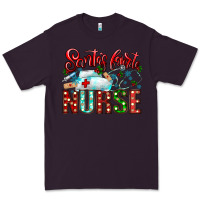 Plum santa is favorite nurse Premium Tee - CowhideDigitalArt