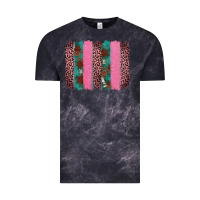 Cloud Black valentine's leopard brushstroke Vintage Tee - AdoDesignShop
