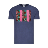 Vintage Denim valentine's leopard brushstroke Vintage Tee - AdoDesignShop