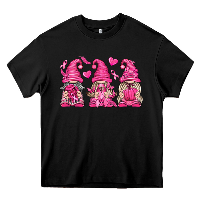 Breast Cancer Gnomes Heavy Core Tee by texasbilliewilder | Teevron