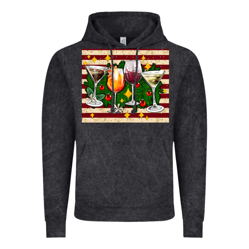 Christmas Cocktail Vintage Hoodie by AdoDesignShop | Teevron
