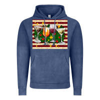 Vintage Denim Christmas cocktail Vintage Hoodie - AdoDesignShop