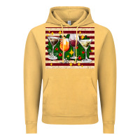 Vintage Mustard Christmas cocktail Vintage Hoodie - AdoDesignShop