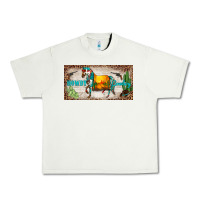 Pistachio western howdy cowboy horse sunset weapon cactus leopard  license plate Urban Heavy Tee - BarkalooDesign