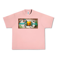 Salmon western howdy cowboy horse sunset weapon cactus leopard  license plate Urban Heavy Tee - BarkalooDesign