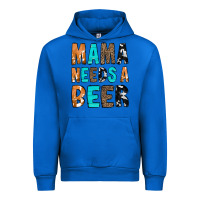 Cobalt Mama Needs a Beer Urban Hoodie - CowCowDesign