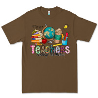 Cacao Teachers Change The World Premium Tee - CowhideDigitalArt