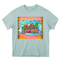 Arona hello summer Heavy Core Tee - Zillion Design Studio