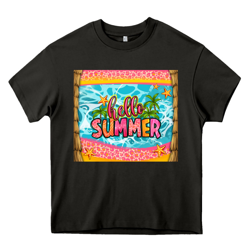 Hello Summer Heavy Core Tee by Zillion Design Studio | Teevron