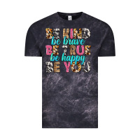 Cloud Black be kind be true be you Vintage Tee - NancyCooperArtShop