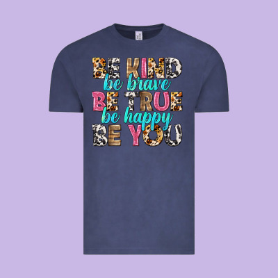 Be Kind Be True Be You Vintage Tee Designed By Nancycooperartshop