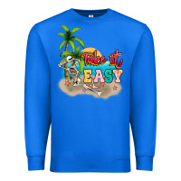 True Royal take it easy Premium Sweatshirt - NancyCooperArtShop